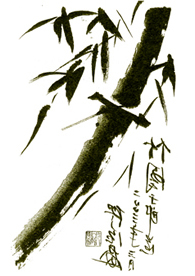 Bambuszeichnung